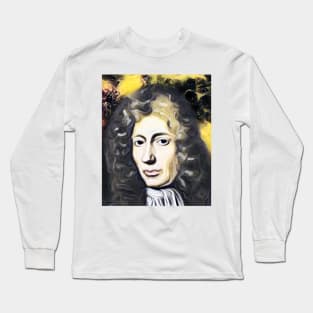 Robert Boyle Portrait | Robert Boyle Artwork 8 Long Sleeve T-Shirt